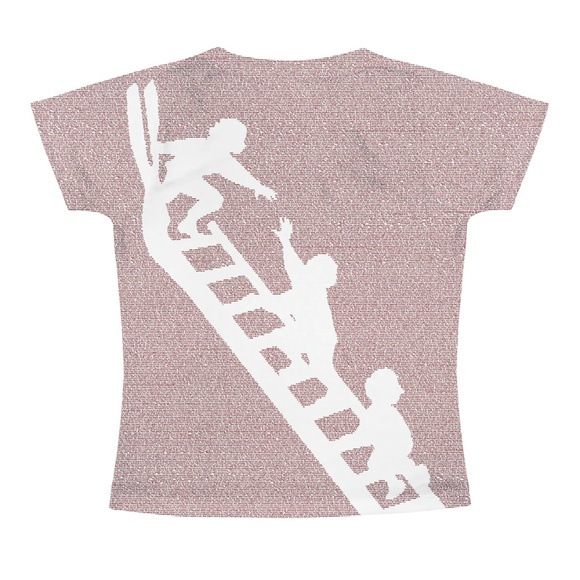 NWOT Les Miserables Text Tee - Picture 3 of 3